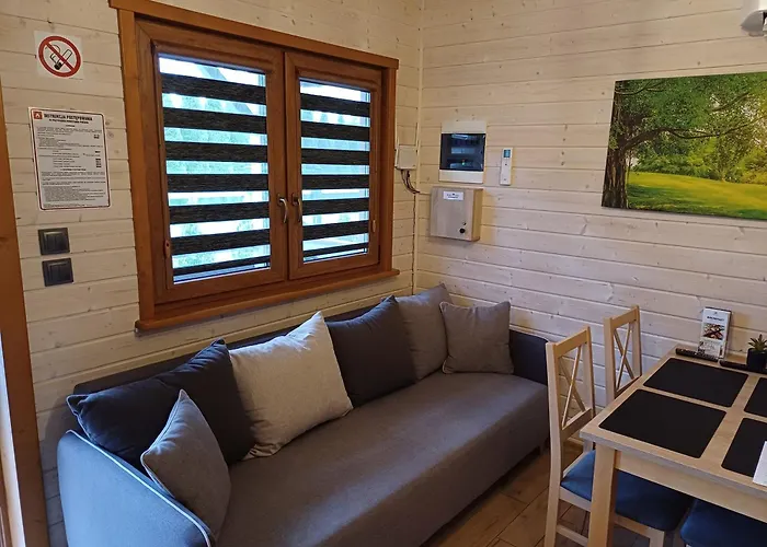 度假居 Forest Camp - Zator, Ogrzewane 扎托尔